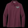 Women's Silk Touch Long Sleeve Polo Thumbnail