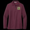 Women's Silk Touch Long Sleeve Polo Thumbnail