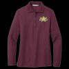 Women's Silk Touch Long Sleeve Polo Thumbnail