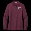 Women's Silk Touch Long Sleeve Polo Thumbnail