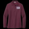 Women's Silk Touch Long Sleeve Polo Thumbnail
