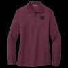 Women's Silk Touch Long Sleeve Polo Thumbnail