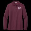 Women's Silk Touch Long Sleeve Polo Thumbnail
