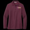 Women's Silk Touch Long Sleeve Polo Thumbnail