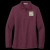 Women's Silk Touch Long Sleeve Polo Thumbnail