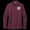 Women's Silk Touch Long Sleeve Polo Thumbnail