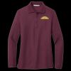 Women's Silk Touch Long Sleeve Polo Thumbnail