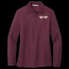 Women's Silk Touch Long Sleeve Polo Thumbnail