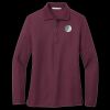 Women's Silk Touch Long Sleeve Polo Thumbnail