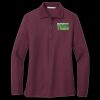 Women's Silk Touch Long Sleeve Polo Thumbnail