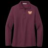 Women's Silk Touch Long Sleeve Polo Thumbnail