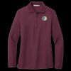 Women's Silk Touch Long Sleeve Polo Thumbnail