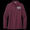 Women's Silk Touch Long Sleeve Polo Thumbnail
