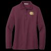 Women's Silk Touch Long Sleeve Polo Thumbnail