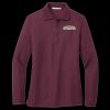 Women's Silk Touch Long Sleeve Polo Thumbnail