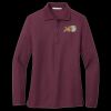 Women's Silk Touch Long Sleeve Polo Thumbnail