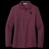 Women's Silk Touch Long Sleeve Polo Thumbnail