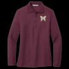 Women's Silk Touch Long Sleeve Polo Thumbnail