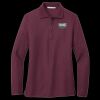 Women's Silk Touch Long Sleeve Polo Thumbnail