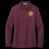 Women's Silk Touch Long Sleeve Polo Thumbnail