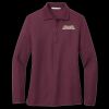 Women's Silk Touch Long Sleeve Polo Thumbnail