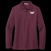 Women's Silk Touch Long Sleeve Polo Thumbnail
