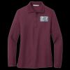 Women's Silk Touch Long Sleeve Polo Thumbnail