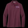 Women's Silk Touch Long Sleeve Polo Thumbnail