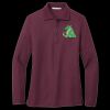 Women's Silk Touch Long Sleeve Polo Thumbnail