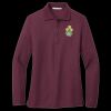 Women's Silk Touch Long Sleeve Polo Thumbnail