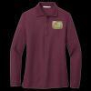 Women's Silk Touch Long Sleeve Polo Thumbnail