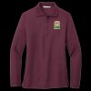 Women's Silk Touch Long Sleeve Polo Thumbnail