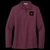 Women's Silk Touch Long Sleeve Polo Thumbnail