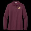 Women's Silk Touch Long Sleeve Polo Thumbnail