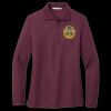 Women's Silk Touch Long Sleeve Polo Thumbnail