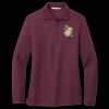 Women's Silk Touch Long Sleeve Polo Thumbnail