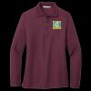 Women's Silk Touch Long Sleeve Polo Thumbnail