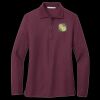 Women's Silk Touch Long Sleeve Polo Thumbnail