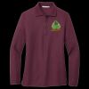 Women's Silk Touch Long Sleeve Polo Thumbnail
