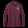 Women's Silk Touch Long Sleeve Polo Thumbnail