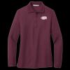 Women's Silk Touch Long Sleeve Polo Thumbnail