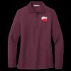 Women's Silk Touch Long Sleeve Polo Thumbnail