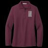 Women's Silk Touch Long Sleeve Polo Thumbnail