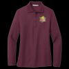 Women's Silk Touch Long Sleeve Polo Thumbnail