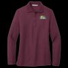 Women's Silk Touch Long Sleeve Polo Thumbnail