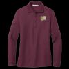 Women's Silk Touch Long Sleeve Polo Thumbnail