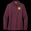 Women's Silk Touch Long Sleeve Polo Thumbnail