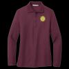Women's Silk Touch Long Sleeve Polo Thumbnail