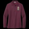 Women's Silk Touch Long Sleeve Polo Thumbnail