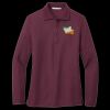 Women's Silk Touch Long Sleeve Polo Thumbnail